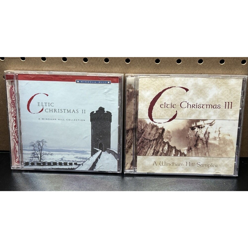 Celtic Christmas 2 & 3 Audio CDs Windam Hill Bundle